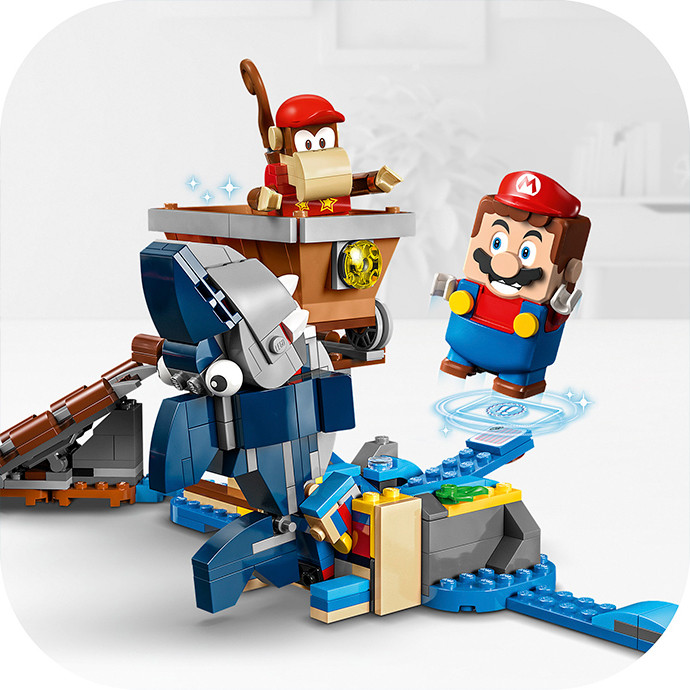 Конструктор LEGO Super Mario Поездка в вагонетке Дидди Конга. Дополнительный набор 71425, 1157 деталей