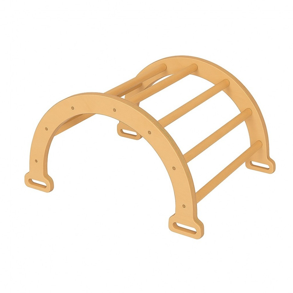 Деревянный игровой комплекс Пиклер TIA-SPORT sm-1945 с аркой-качелями и горкой