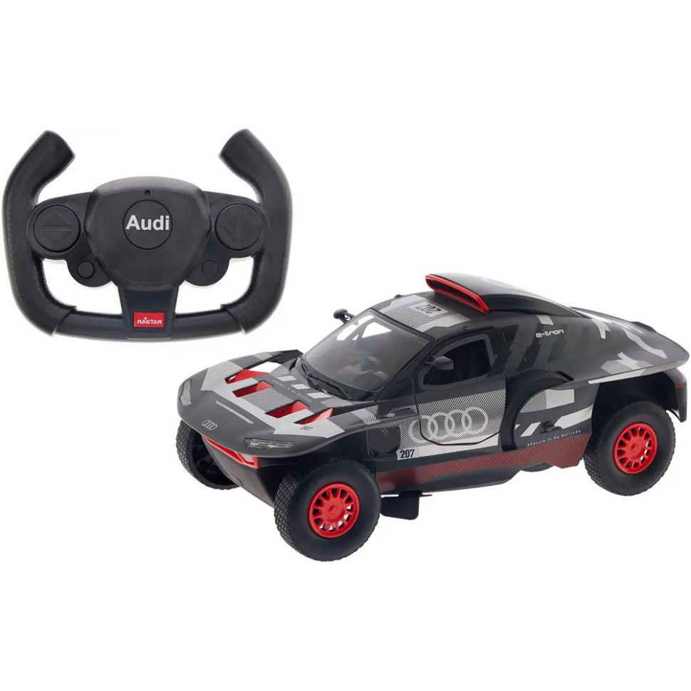 Машинка на радіокеруванні AUDI RS Q e-tron E2 Rastar 92206 grey 1:14