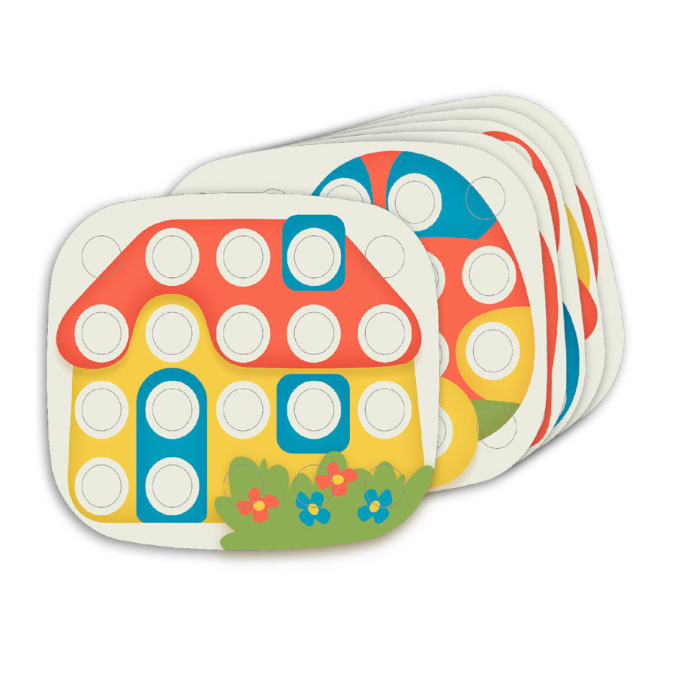 Набор для занятий мозаикой FANTACOLOR BABY Quercetti 84405-Q серии 