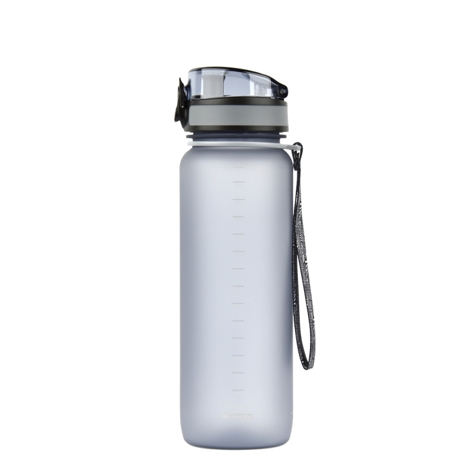 Бутылка для воды UZSPACE 3056(Grey) 1500 мл, серая