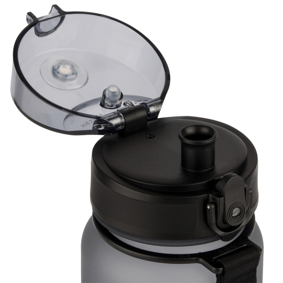Бутылка для воды UZSPACE 3056(Grey) 1500 мл, серая