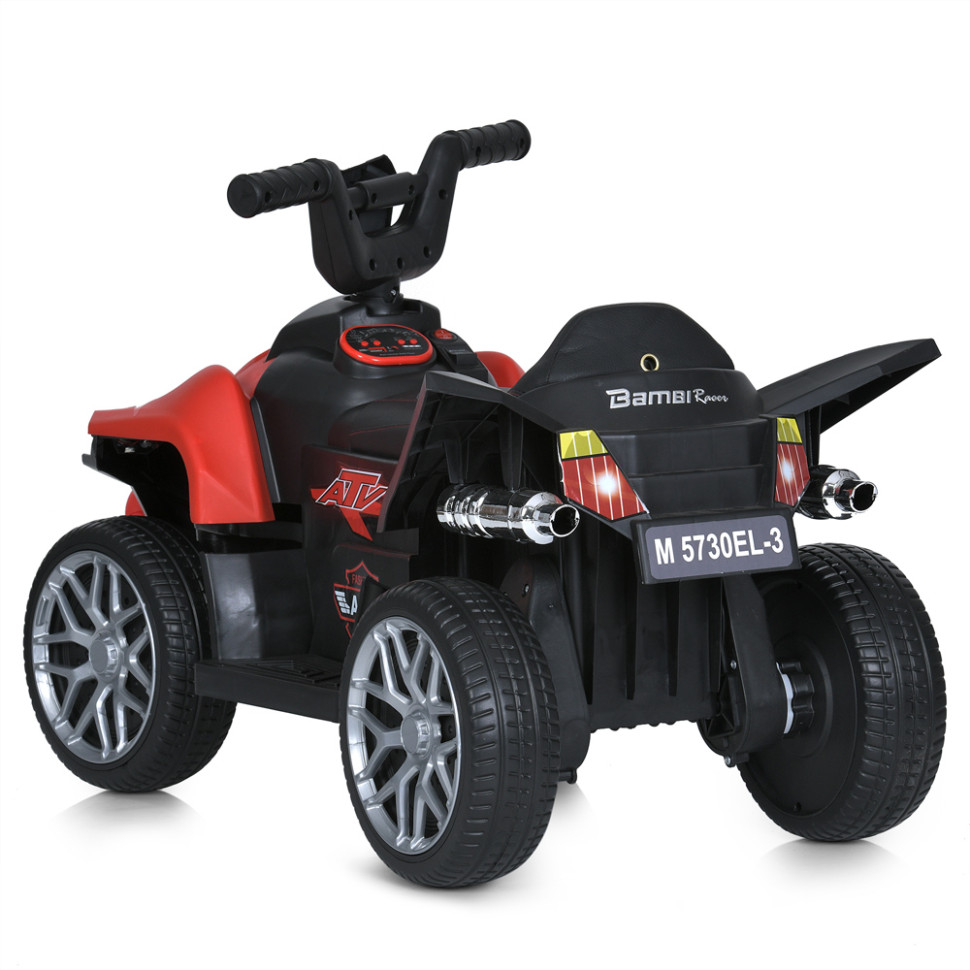 Детский электромобиль Квадроцикл Bambi Racer M 5730ELR-3 с двумя моторами