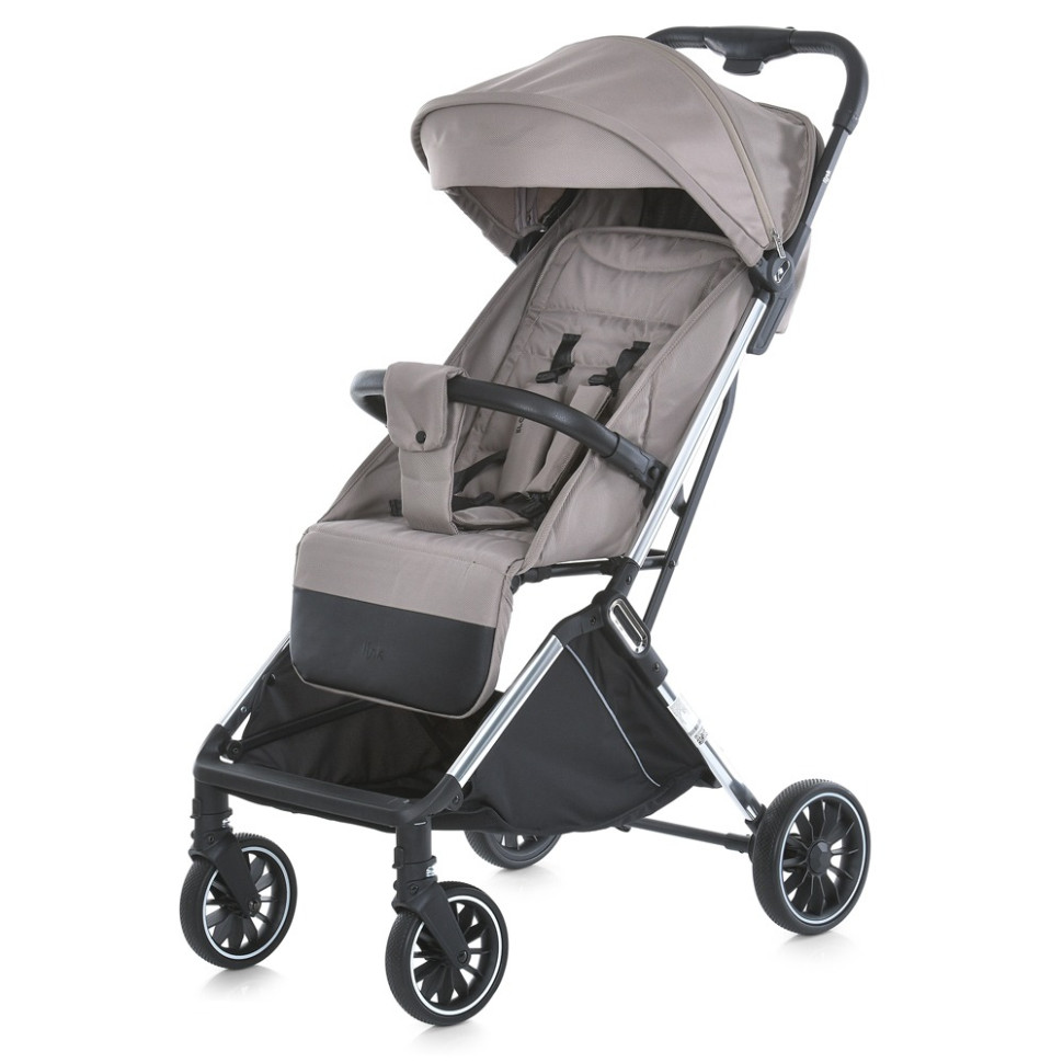 Коляска детская прогулочная LINK El Camino ME 1129 Beige Striped