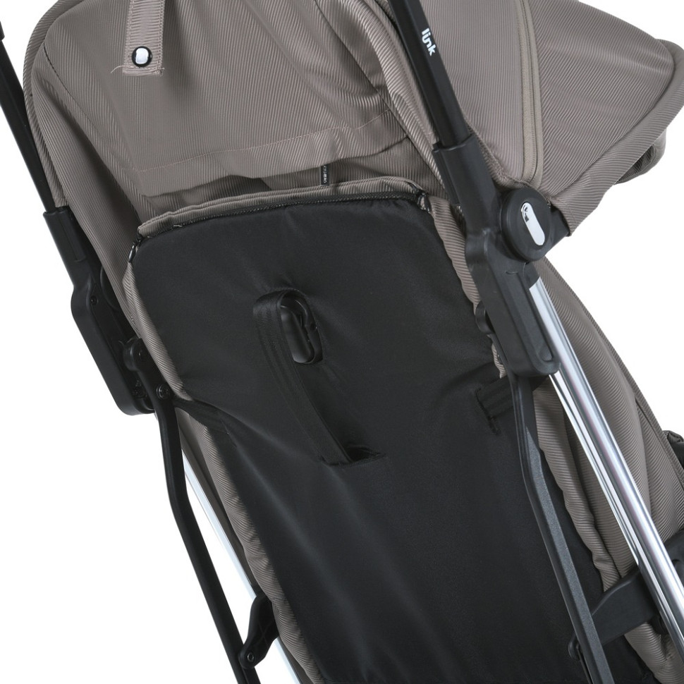 Коляска детская прогулочная LINK El Camino ME 1129 Beige Striped