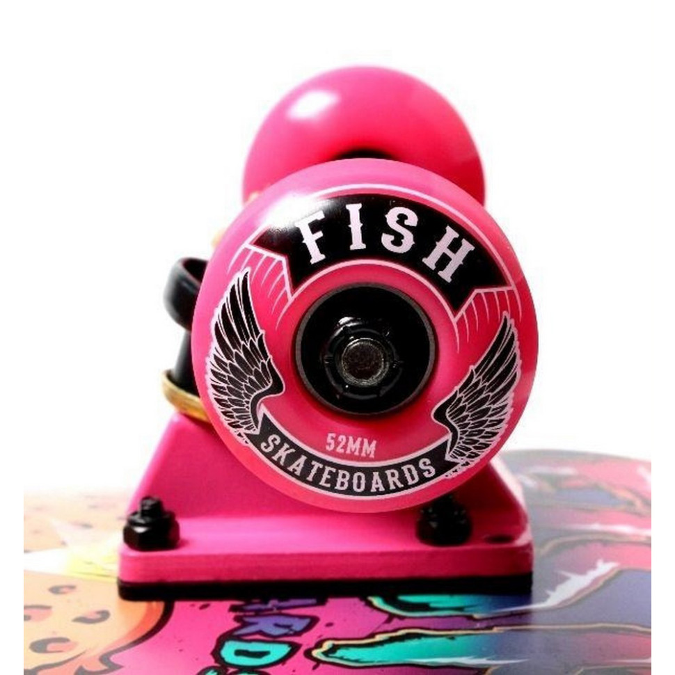 Скейтборд Skateboard Girl and Tiger Fish 1561005642 до 90 кг