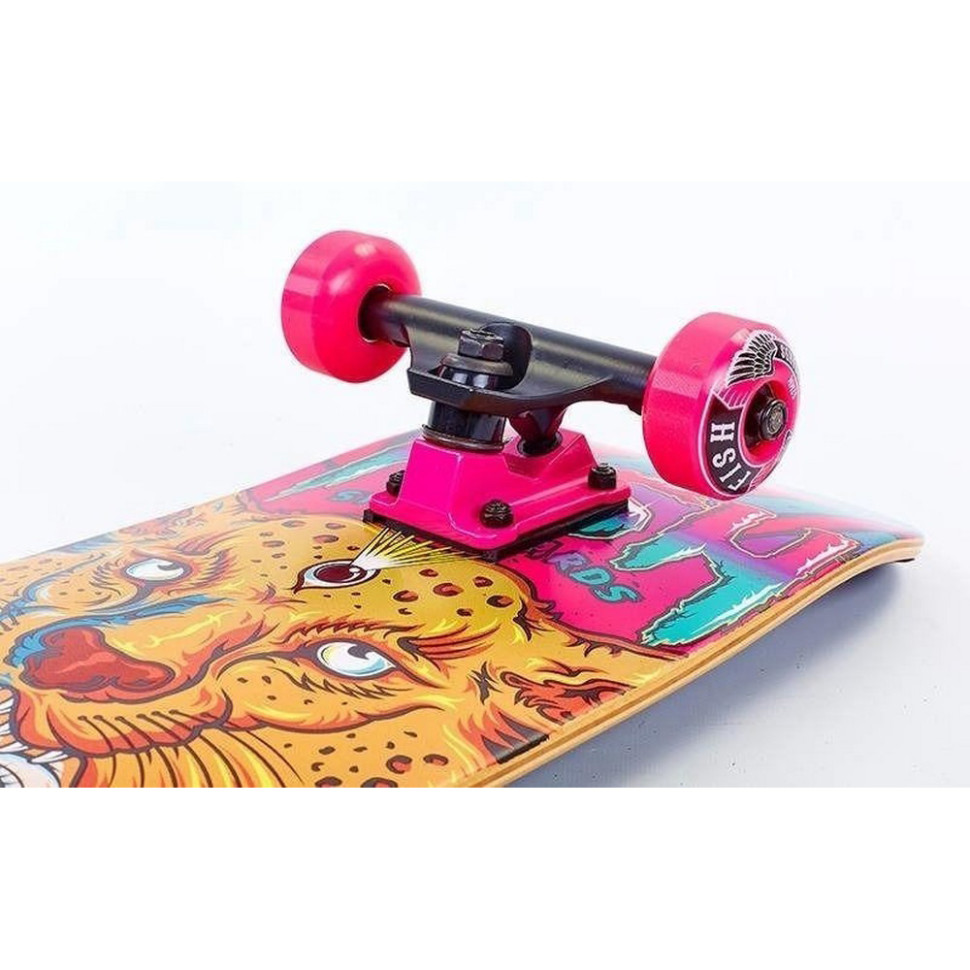 Скейтборд Skateboard Girl and Tiger Fish 1561005642 до 90 кг
