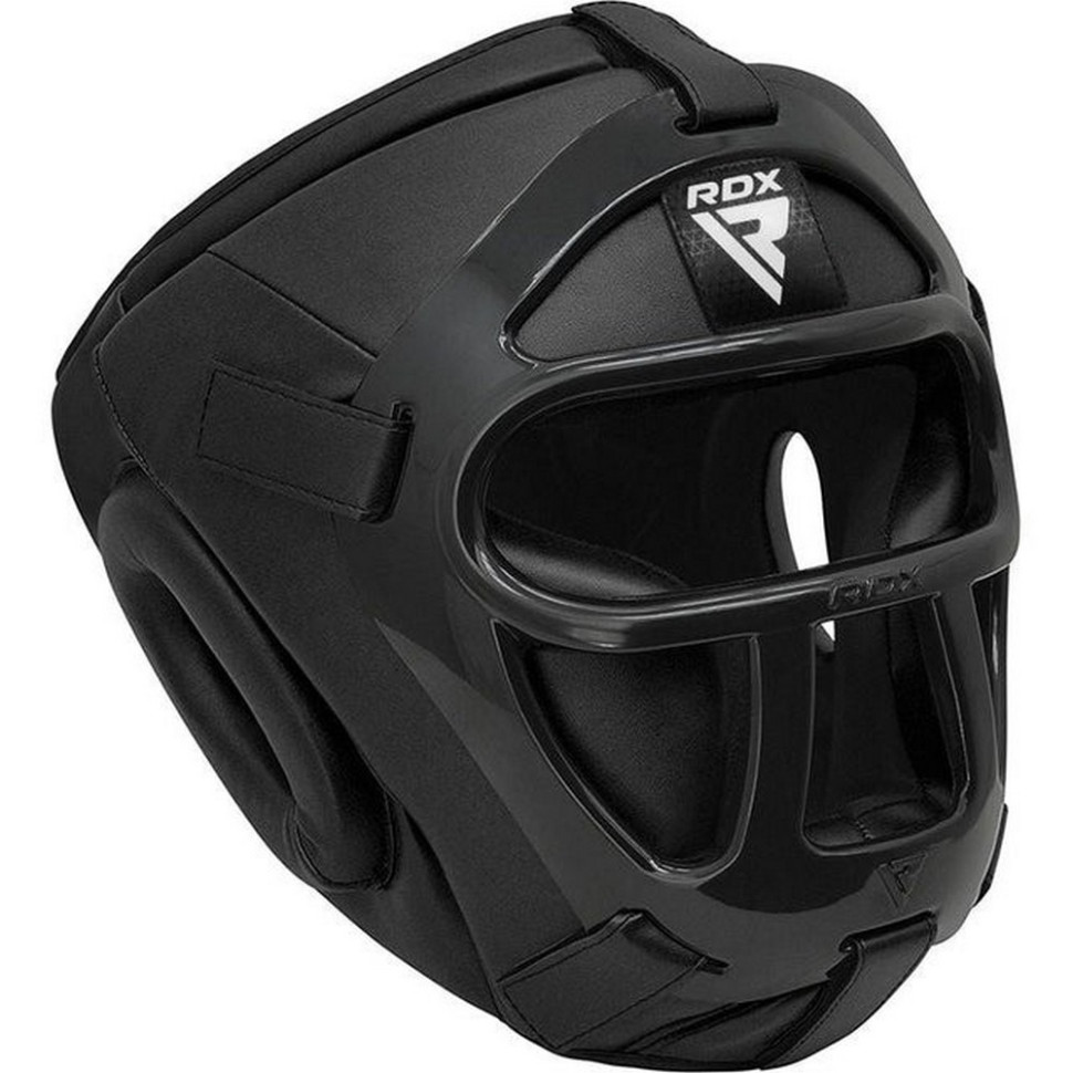 Боксерский шлем T1 Grill Full RDX Inc Limited HGR-T1FB-L, Black, L (капа в комплекте)