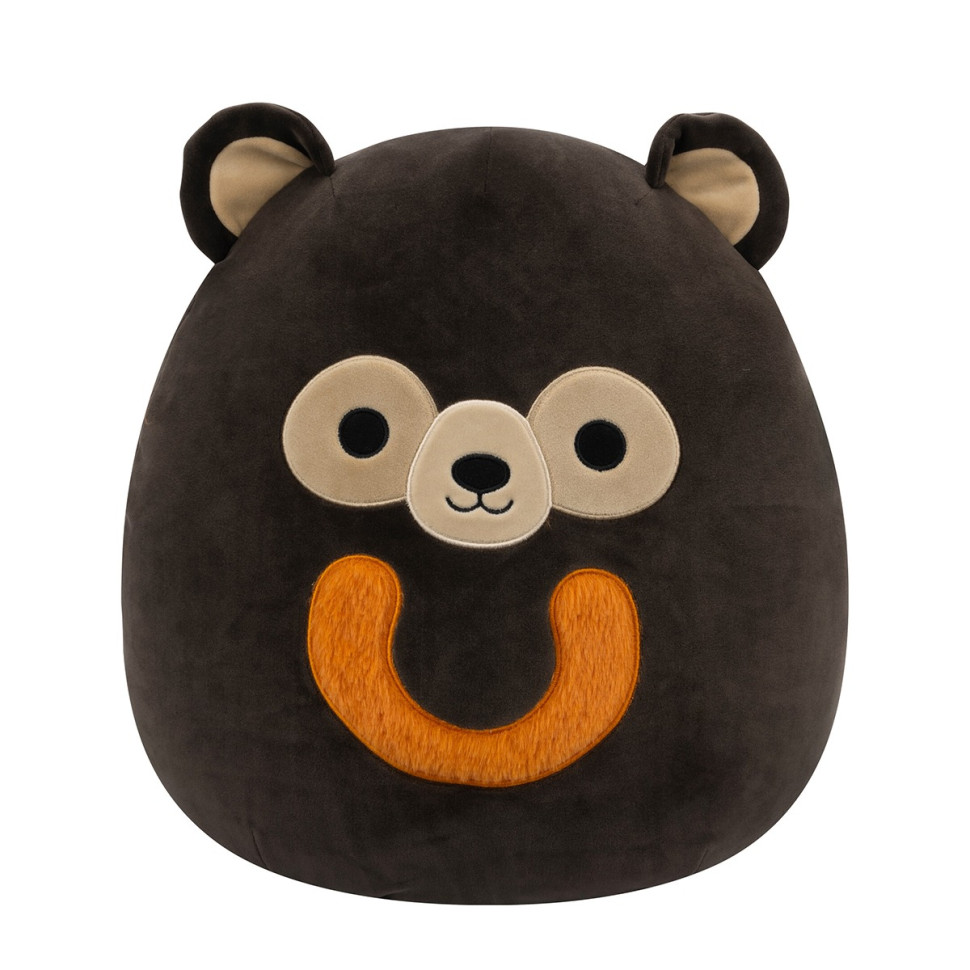Дитяча м'яка іграшка БУРИЙ ВЕДМІДЬ МАЛТІЗ Squishmallows SQCR06671, 30 см