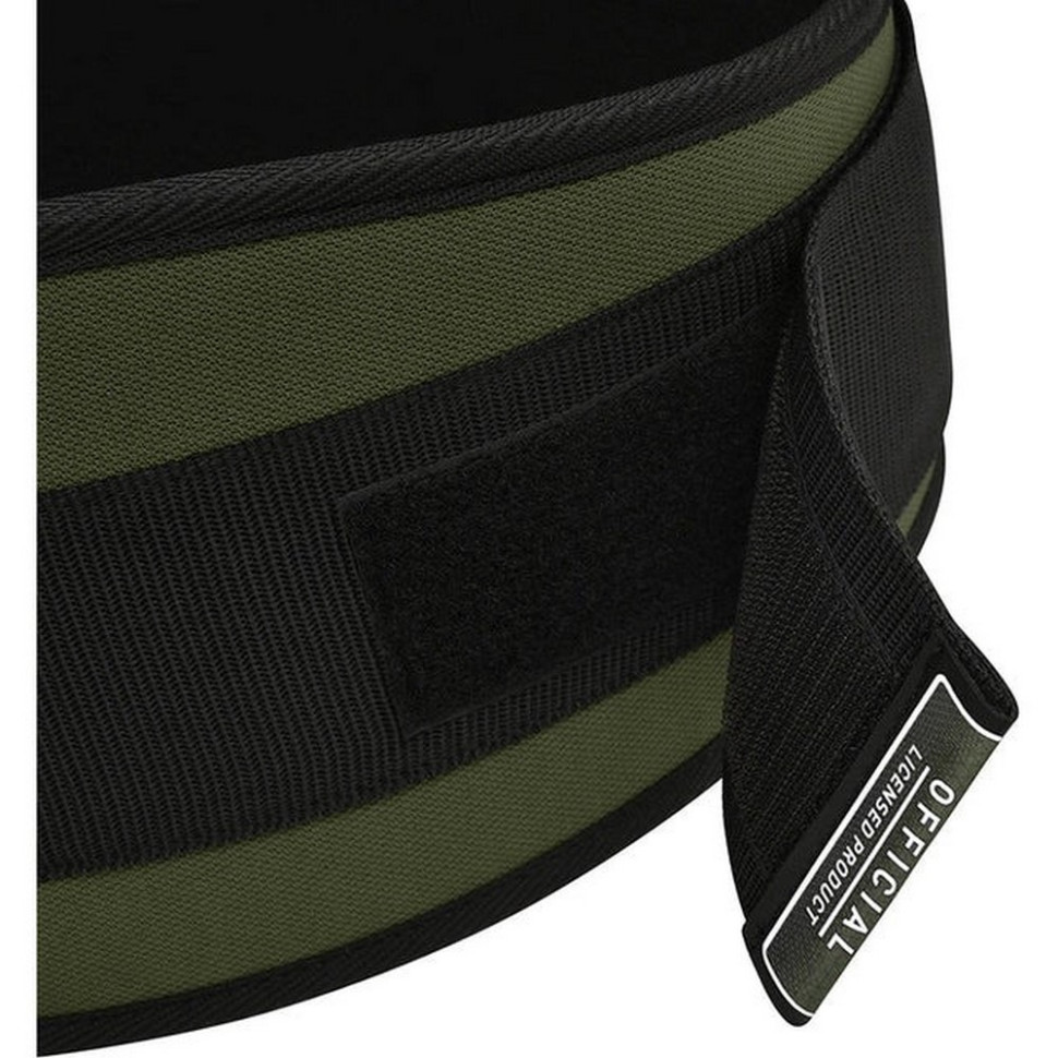Пояс для тяжелой атлетики RX3 EVA Curve RDX Inc Limited WBE-RX3AG-XL, неопреновый, Army Green, XL
