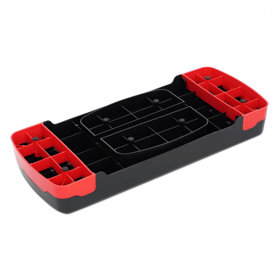Степ-платформа 2-ступенчатая Cornix XR-0190, 68 х 28 х 10-15 см, Black/Red