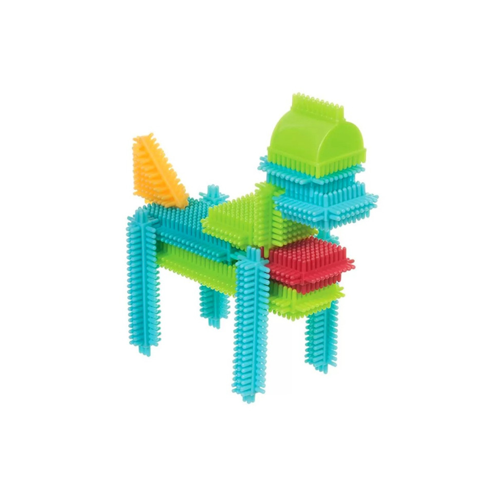 Конструктор серии Bristle Blocks - СТРОИТЕЛЬ Battat Lite BT3070Z 56 деталей