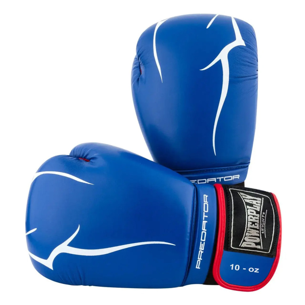 Боксерські рукавиці Jagua PowerPlay PP_3018_12oz_Blue, Сині 12 унцій