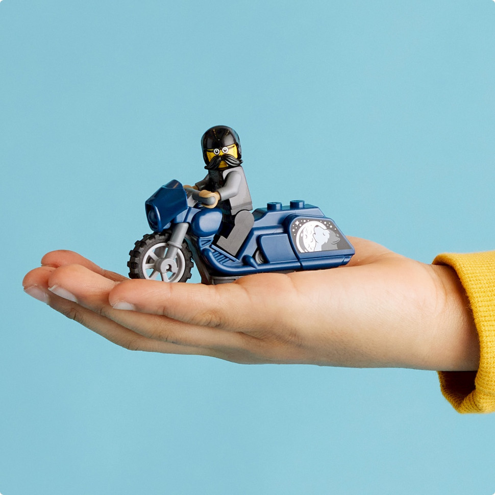 Конструктор Туристичний трюковий мотоцикл City Stuntz LEGO 60331, 10 деталей