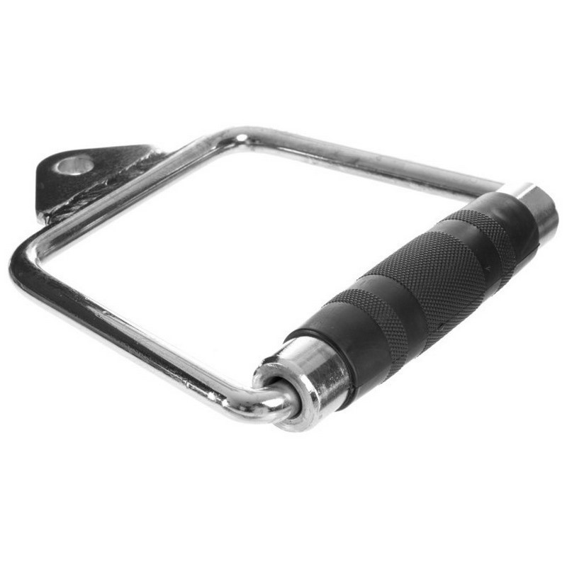 Ручка для нижньої тяги подвійна EasyFit EF-8100 (обгумовані ручки)