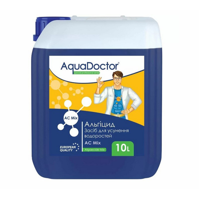 Засіб для усунення водоростей Альгіцид AC Mix AquaDoctor 21870AD 10 л