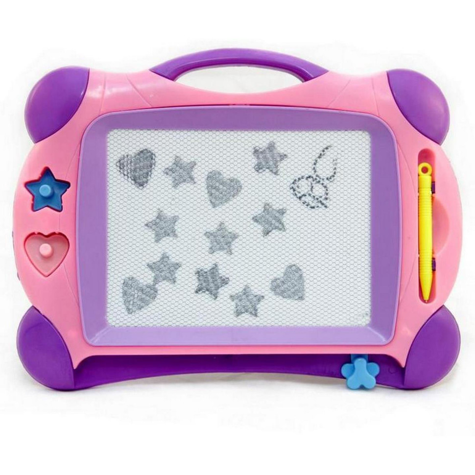 Магнітна досточка для малювання Bambi PL-7015 + 2 штампи