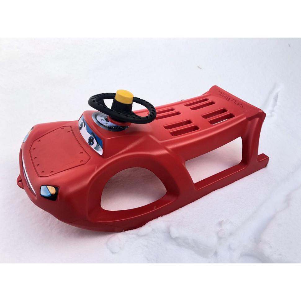 Зимові санки Zigi-Zet Stering Prosperplast 5905197064017 червоні
