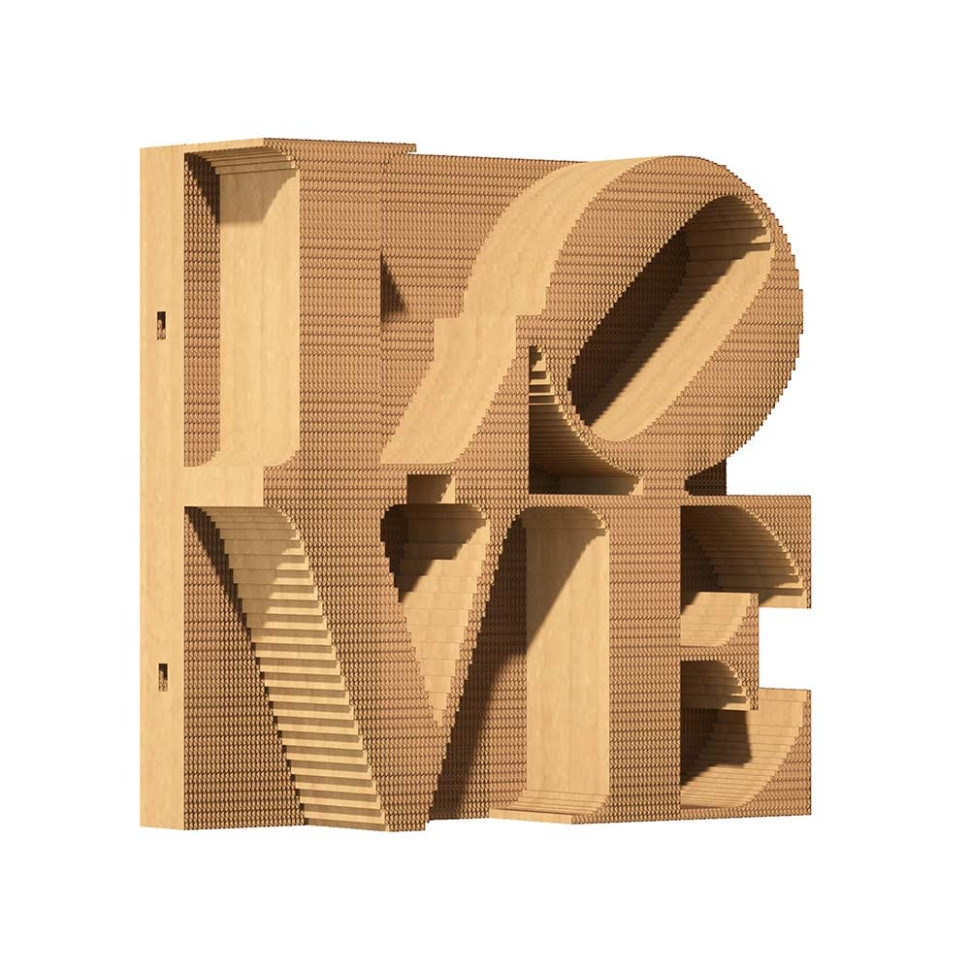 Картонный конструктор 3D Puzzle 