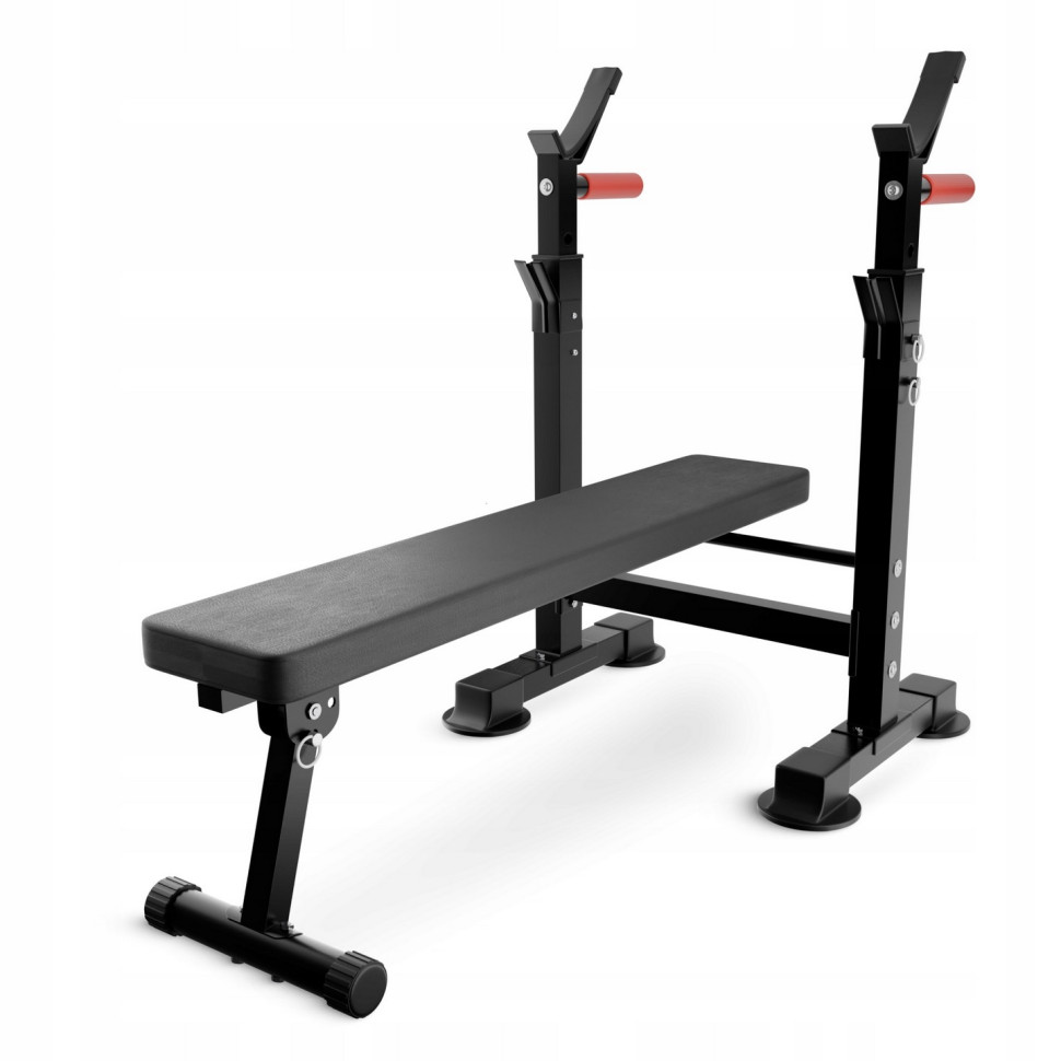 Скамья тренировочная для жима Pro+ 4FIZJO P-5905973402590 Black
