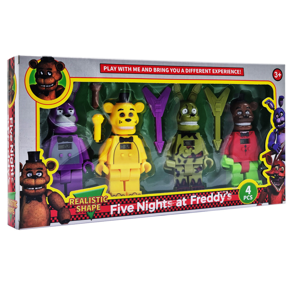 Игровой набор фигурок FREDDY'S NIGHT Bambi HG-3305-3 с аксессуарами