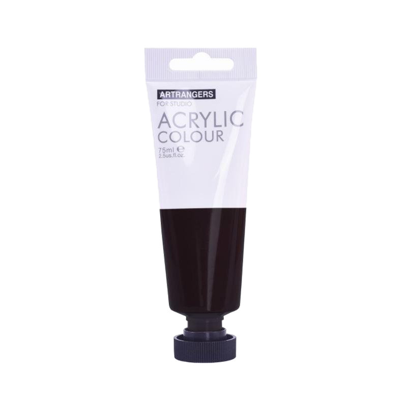 Акриловая краска Art Rangers COLOR-IT FEA908 черный матовый, 75 мл, в тубе