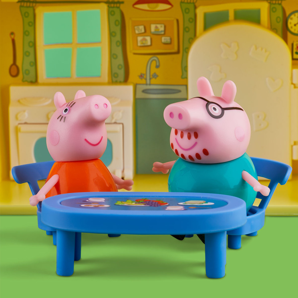 Ігровий набір Будиночок Пеппи Peppa Pig F2167 з меблями та фігуркою