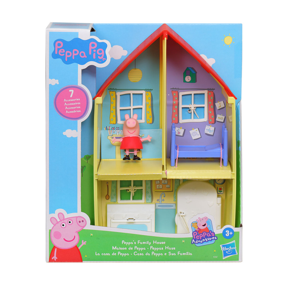 Ігровий набір Будиночок Пеппи Peppa Pig F2167 з меблями та фігуркою