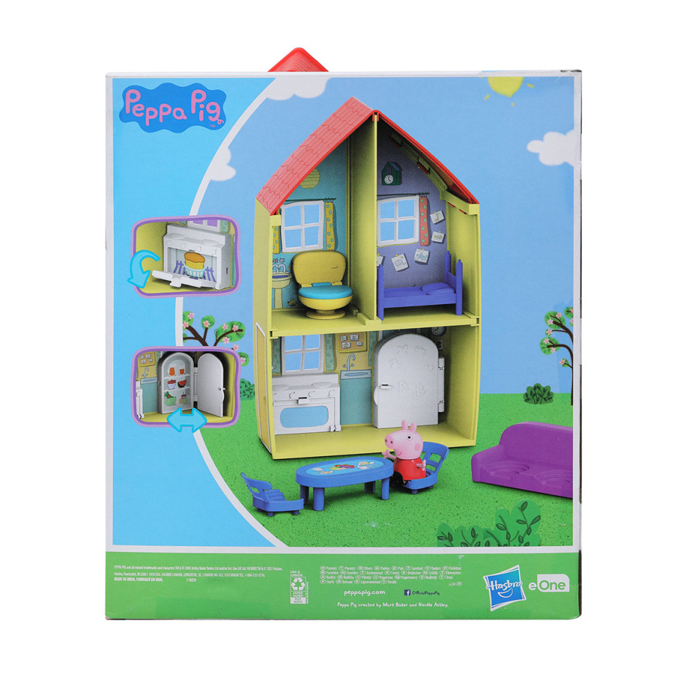 Ігровий набір Будиночок Пеппи Peppa Pig F2167 з меблями та фігуркою