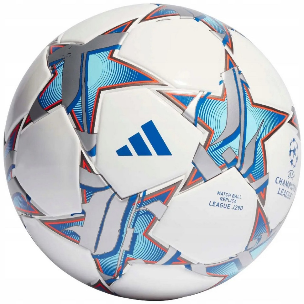 Футбольний м'яч UCL JUNIOR 290g 23/24 GROUP STAGE FOOTBALL Adidas IA0946, №5 