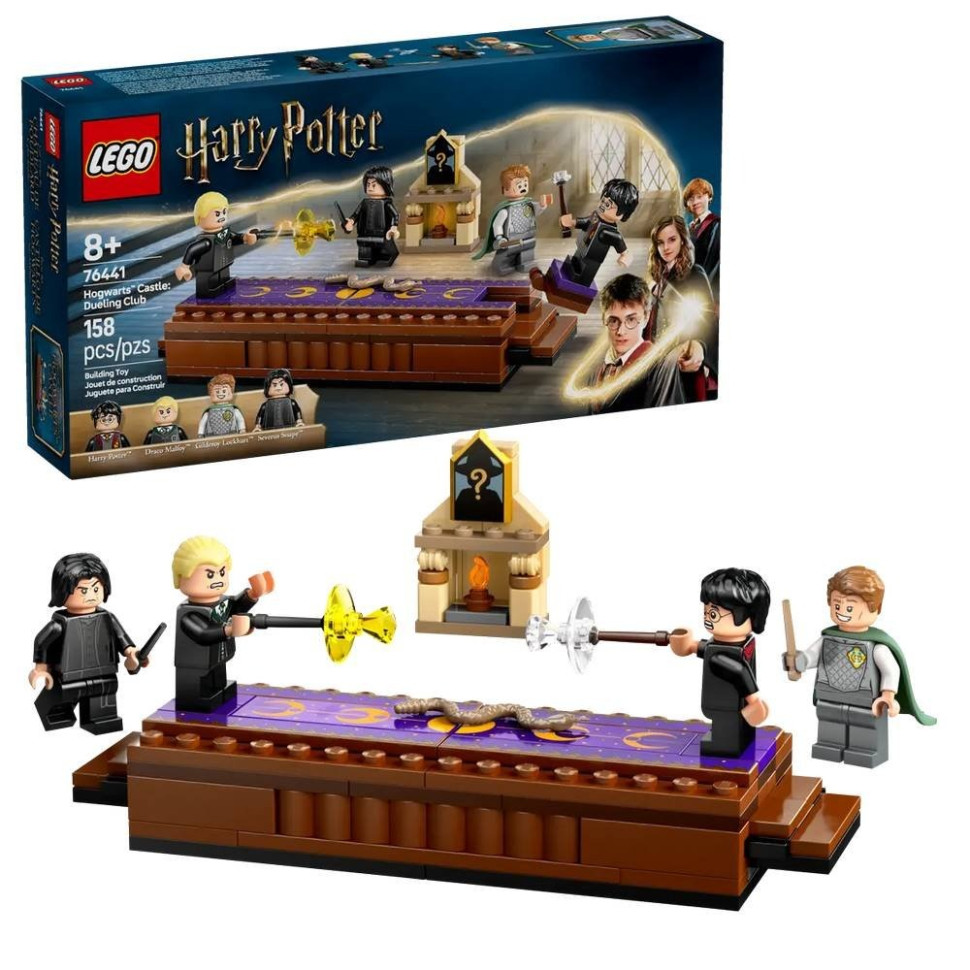 Конструктор Замок Гоґвортс дуельний клуб LEGO 76441, 158 деталей