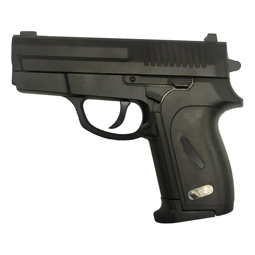 Пистолет CYMA ZM01-B, черный, с пульками, металический