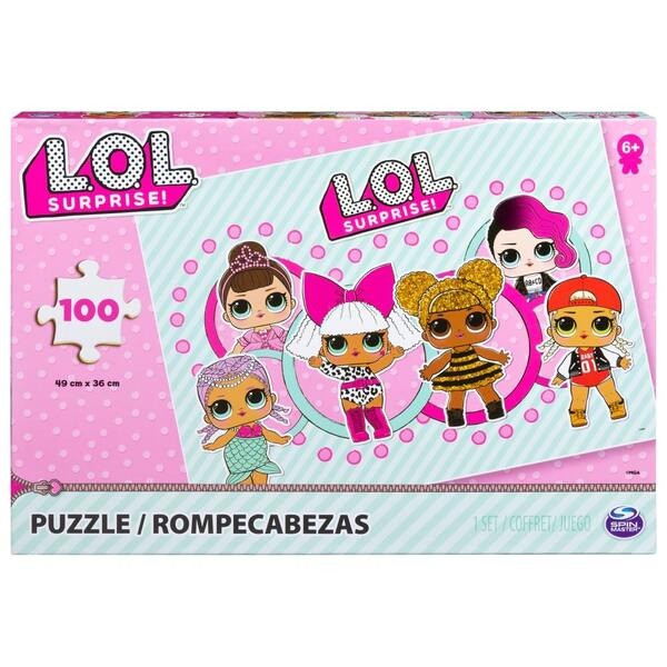 Дитячий пазл L.O.L. Surprise Spin Master SM98343/6052480, 100 елементів