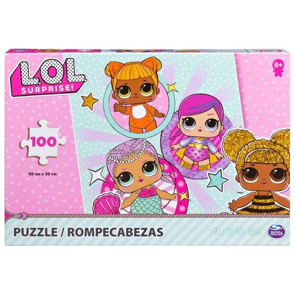 Дитячий пазл L.O.L. Surprise Spin Master SM98343/6052480, 100 елементів