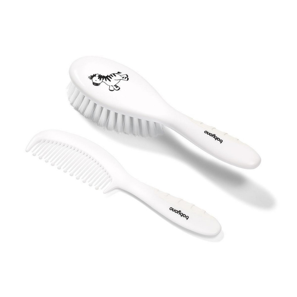 Щітка та гребінець для волосся BabyOno 570/03 м'яка щетина