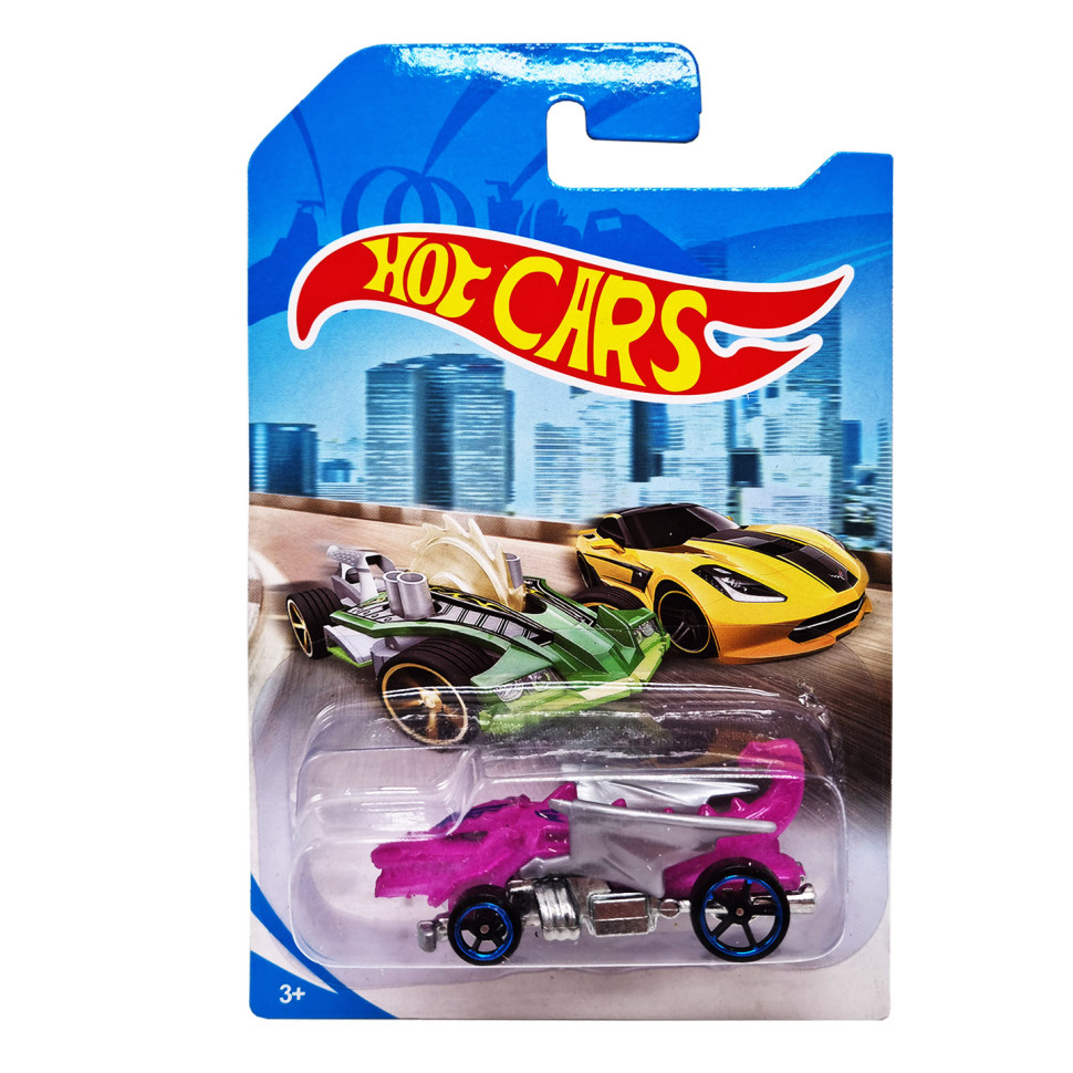 Машинка игровая металлическая Hot cars Bambi 324-18 масштаб 1:64