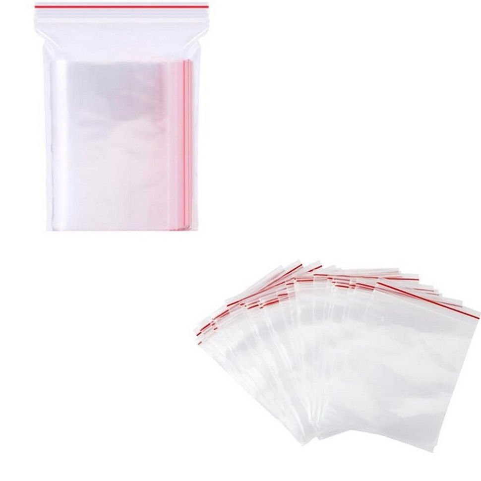 Пакеты с замком Zip-Lock Bambi ZL-9_13 размер 9х13 см 100 штук