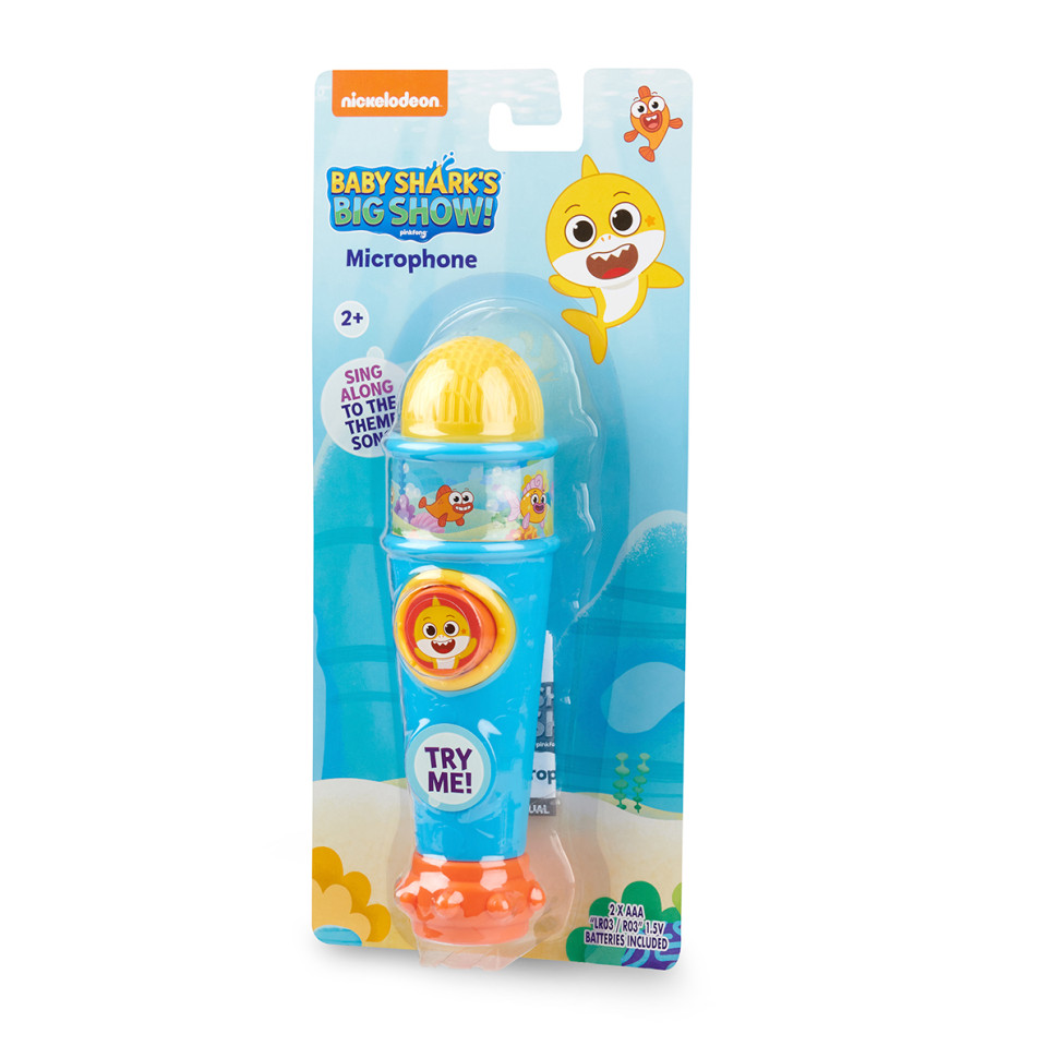 Интерактивная игрушка Музыкальный микрофон BABY SHARK 61207 серии 