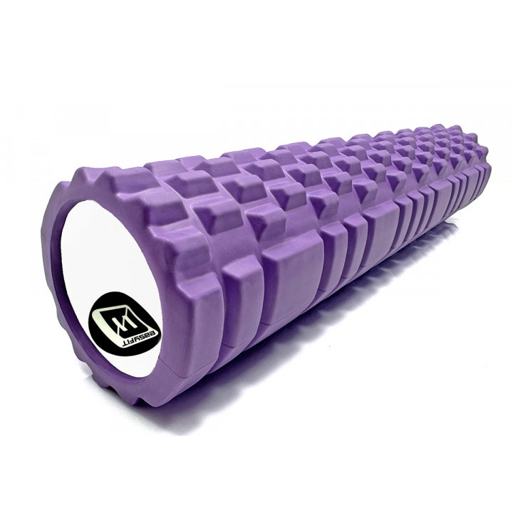 Масажний роллер Grid Roller EasyFit EF-2037-V фіолетовий 60 см v.3.1