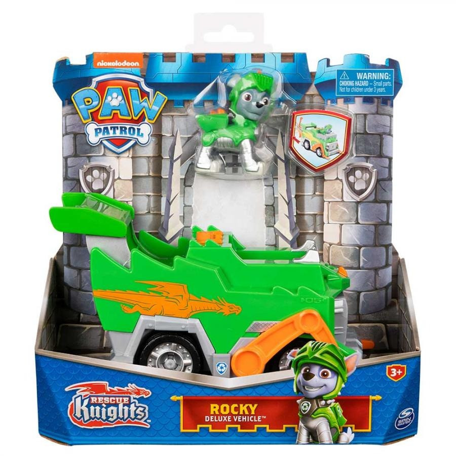 Автомобиль Paw Patrol SM16776/4613 Щенячий патруль Рокки (серия Рыцари)