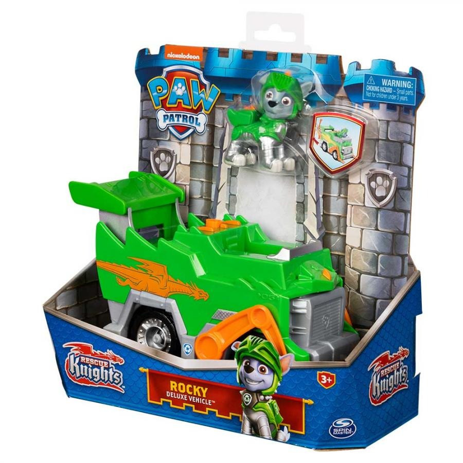Автомобиль Paw Patrol SM16776/4613 Щенячий патруль Рокки (серия Рыцари)