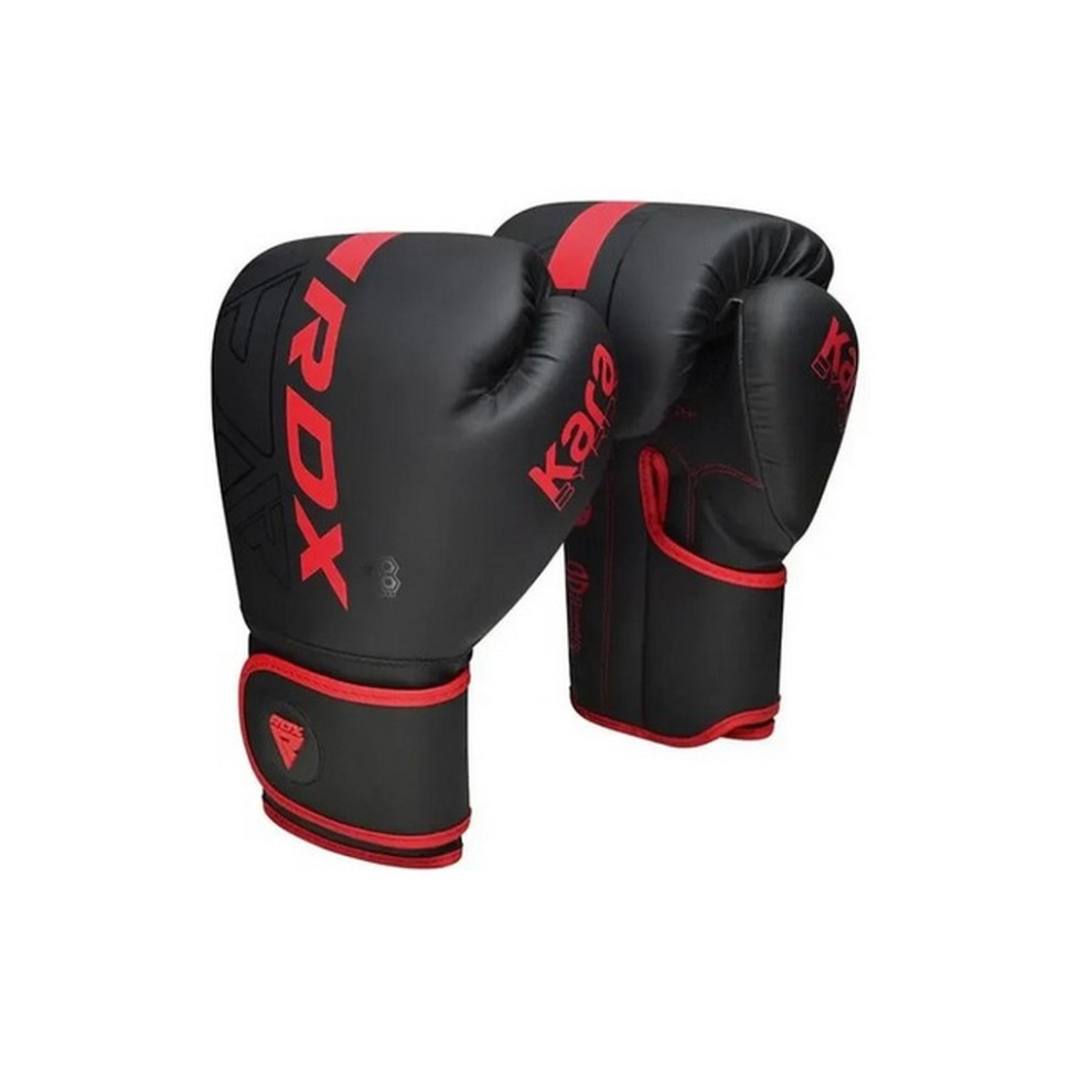 Боксерские перчатки F6 Kara Matte RDX Inc Limited BGR-F6MR-8OZ, Red 8 унций