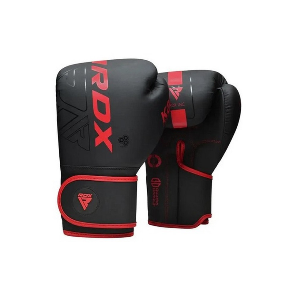 Боксерские перчатки F6 Kara Matte RDX Inc Limited BGR-F6MR-8OZ, Red 8 унций