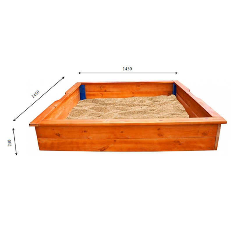 Дитяча пісочниця-26 SportBaby 145х145х24 см