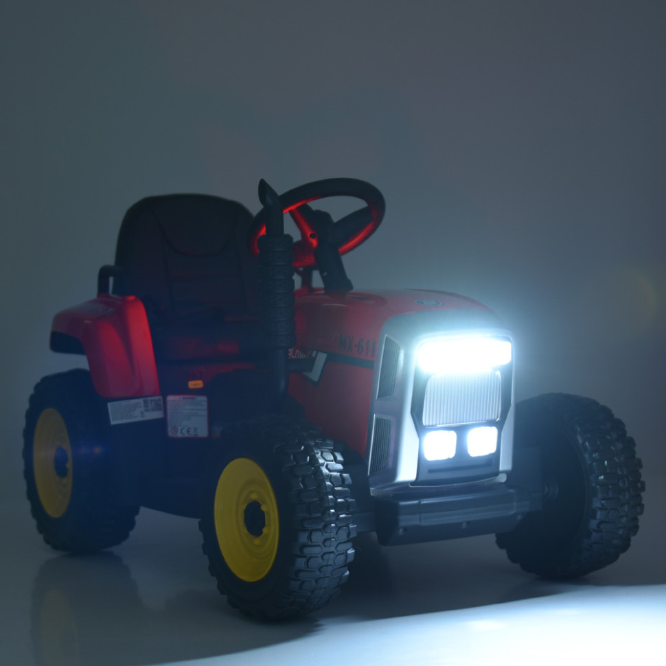 Електромобіль дитячий Трактор Bambi M 4479EBLR-3 до 30 кг