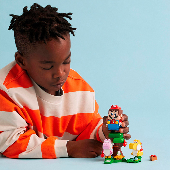 Конструктор LEGO Super Mario Прекрасний ліс Yoshi. Додатковий набір 71428, 107 деталей 