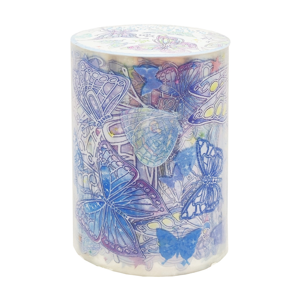 Набор декоративный скотч Bambi XM-JD2863(Blue) 6 см x 1,2 м 