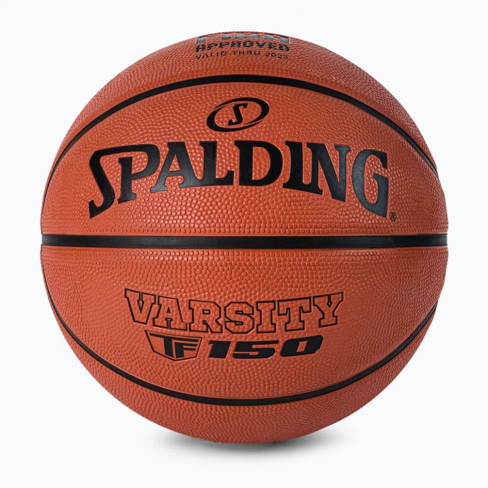 Мяч баскетбольный Varsity TF-150 FIBA Spalding 00000023920 оранжевый № 5