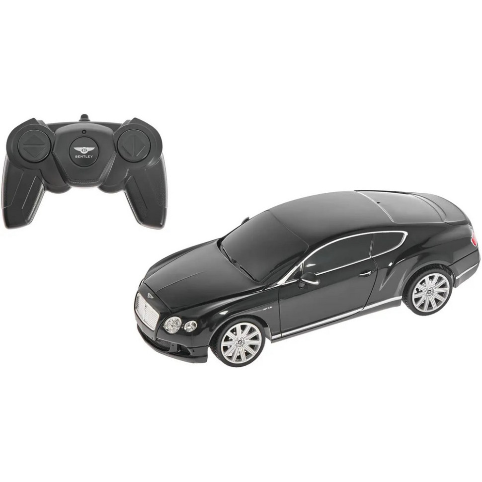 Машинка на радіокеруванні Bentley Continental GT speed Rastar 48600 black 1:24 