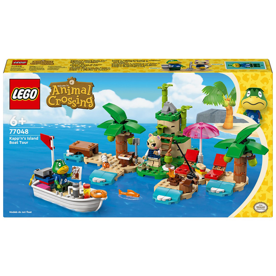 Конструктор Lego Animal Crossing Островная экскурсия Kapp'n на лодке 77048, 233 детали